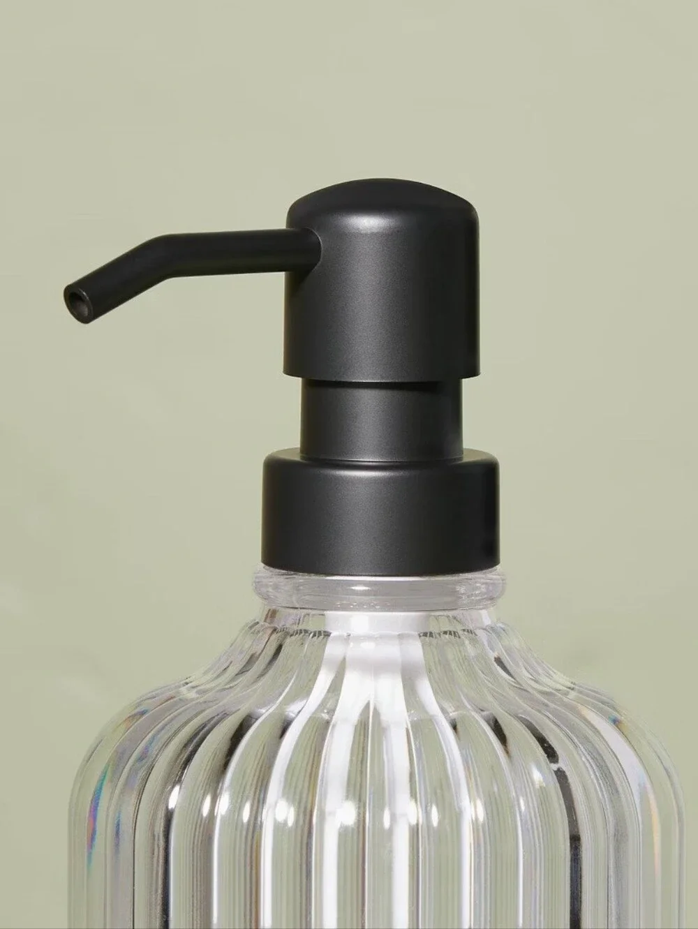 Fluted Acrylic Shower Dispenser - Hearth & Hand with Magnolia